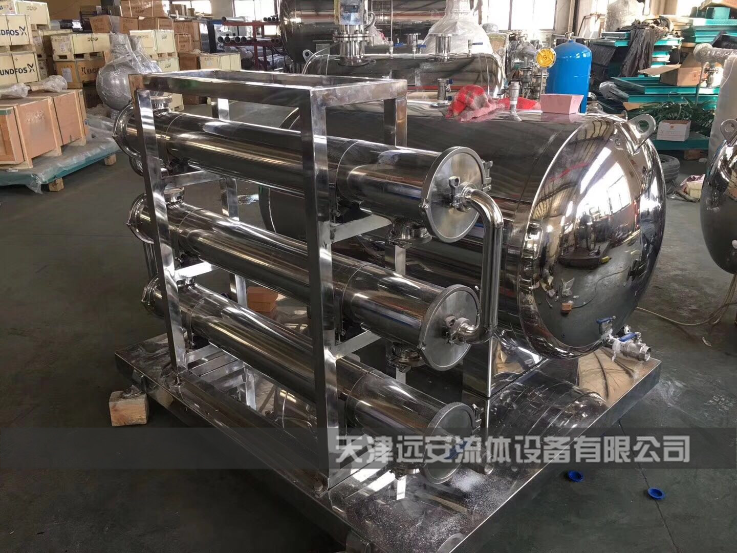 不銹鋼反應釜工程安裝
